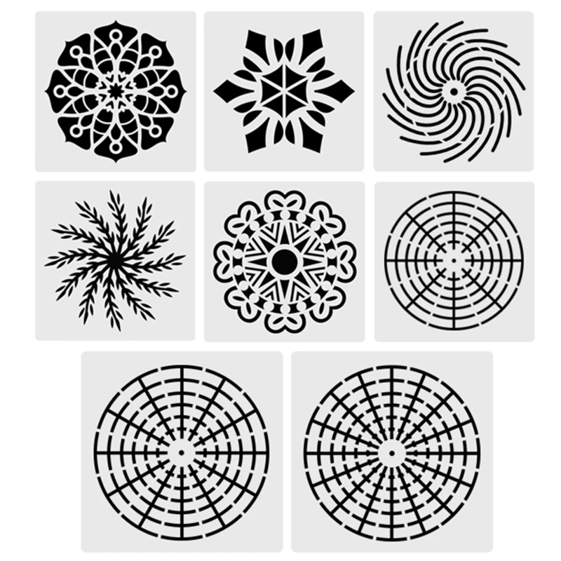 

45pcs Mandala Dotting Tools Set for Painting Rock Stone Stencil Acrylic Stick Brush Pen Gem Sticker Easel Palette Kit