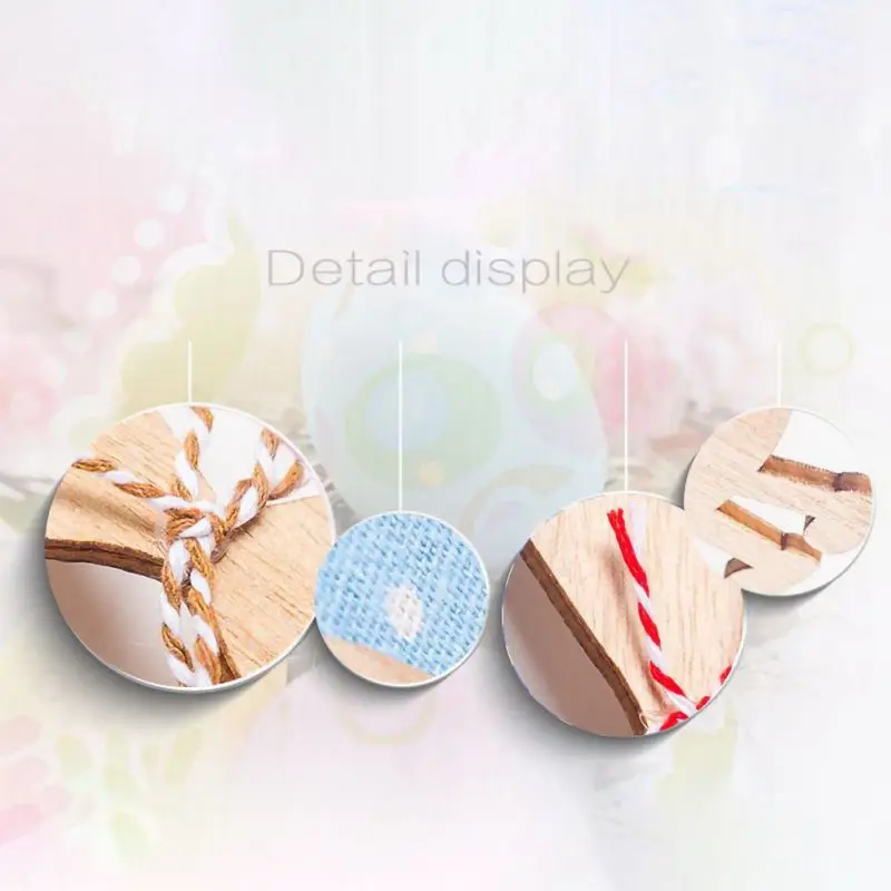 Новейший милый декоративный Пасхальный кролик Деревянный DIY Висячие поделки