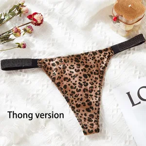 wholesale Rhinestone Lingerie Women's Underwear Panties Thong G-String Silk Traceless T-Back Sexy Briefs Seamless Lingerie