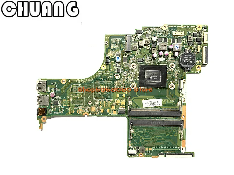 Материнская плата DA0X21MB6D0 X21 для HP Pavilion 17-G 17-G121WM с процессором A10-8700P, 100% полностью протестирована.