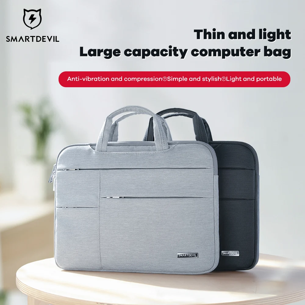 Сумка для ноутбука SmartDevil Apple Macbook Business Lenovo Pro Notebook 13 3 14 15 6 дюйма вместительная