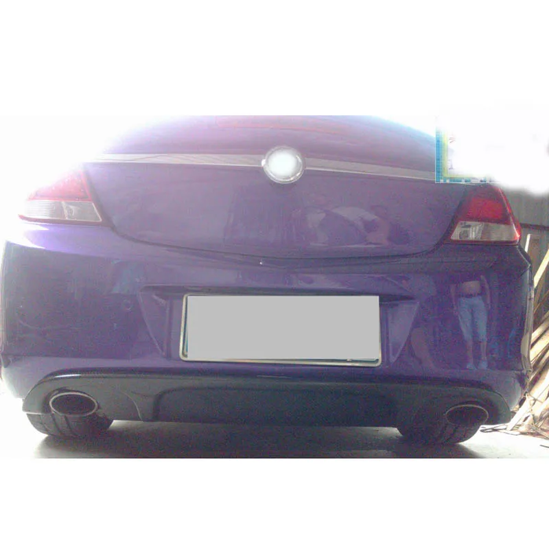 Задний бампер из углеродного волокна спойлер для модификации акулий плавник