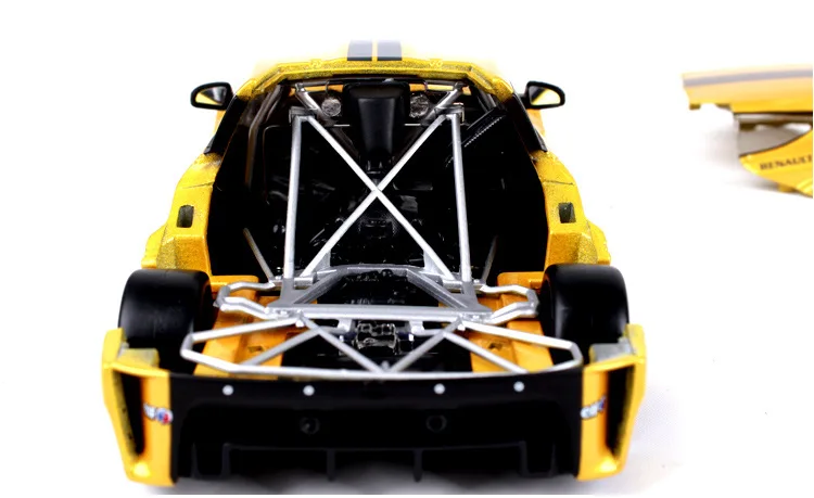 Модель автомобиля Bburago 1:24 Renault Megane, Модель гоночного автомобиля, модель автомобиля из сплава, коллекция украшений, Подарочная игрушка