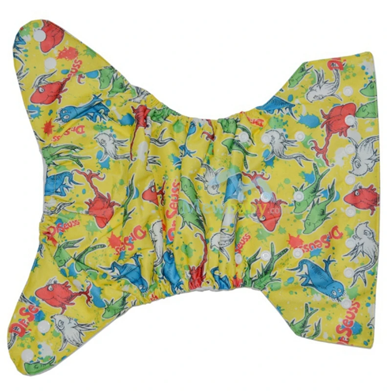 Reusable Baby Pocket Diaper One Size Fits All Adjustable Cloth with 1pc microfiber insert | Мать и ребенок