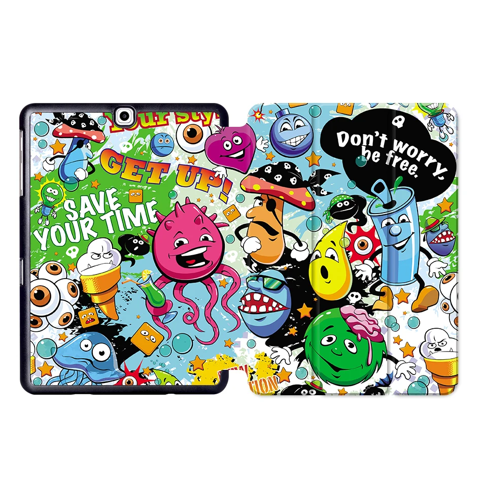 MTT защитный чехол для samsung Galaxy Tab S2, 9,7 дюймов, тонкий чехол из искусственной кожи с откидной крышкой и подставкой, чехол для планшета T810 T813 T815 T819 - Цвет: SS04