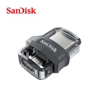 original sandisk usb flash drive usb3 0 128gb 64gb 32gb 16gb u disk dual otg pen drive high speed 150ms sddd3 for phone or pc