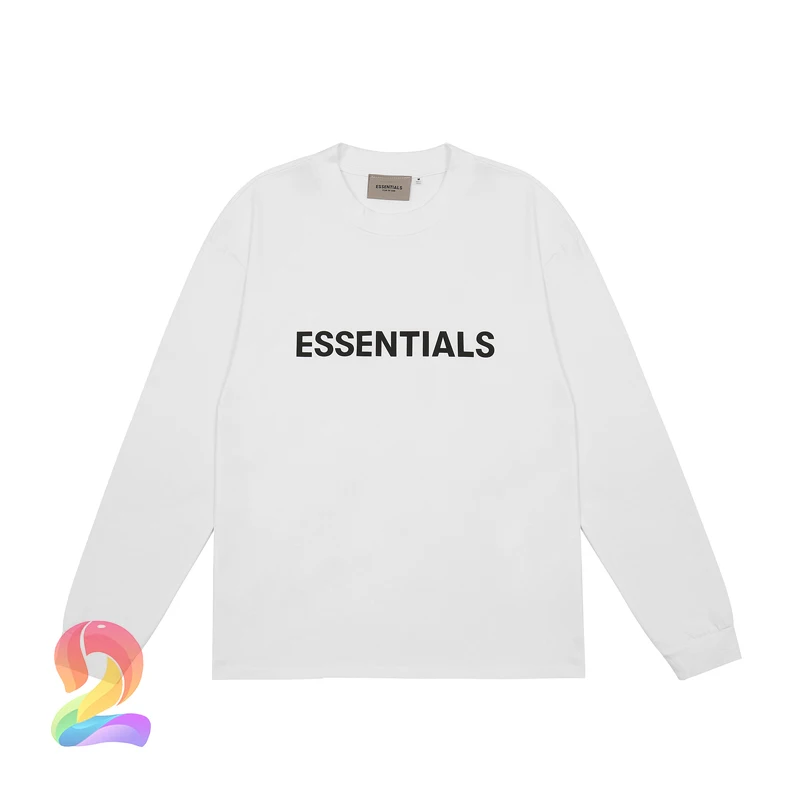 

High Streetwear Essentials Long Sleeve T-shirt Men Women 1:1 Casual Oversize FOG Top High Quality Kanye West Essentials T Shirts