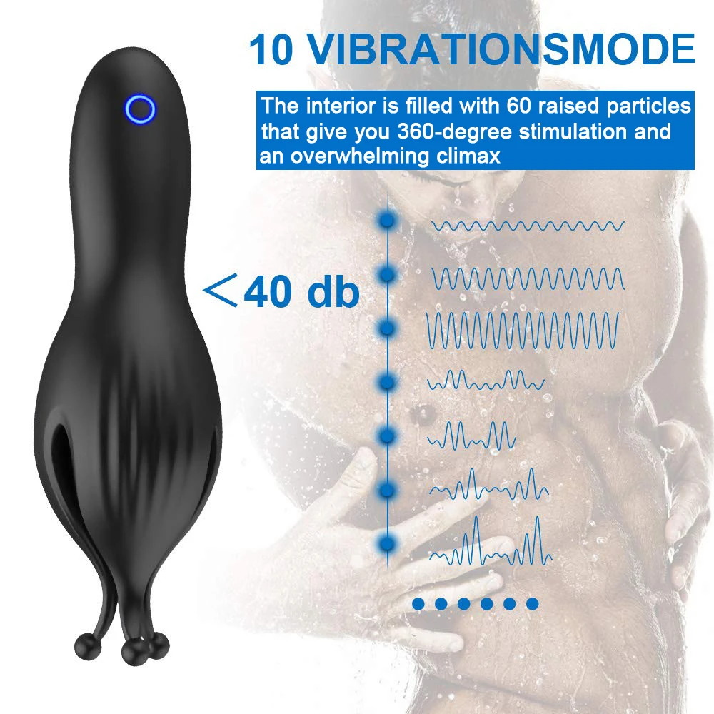 Вибратор для мужчин 10 режимов стимулятор пениса|Вибраторы| |