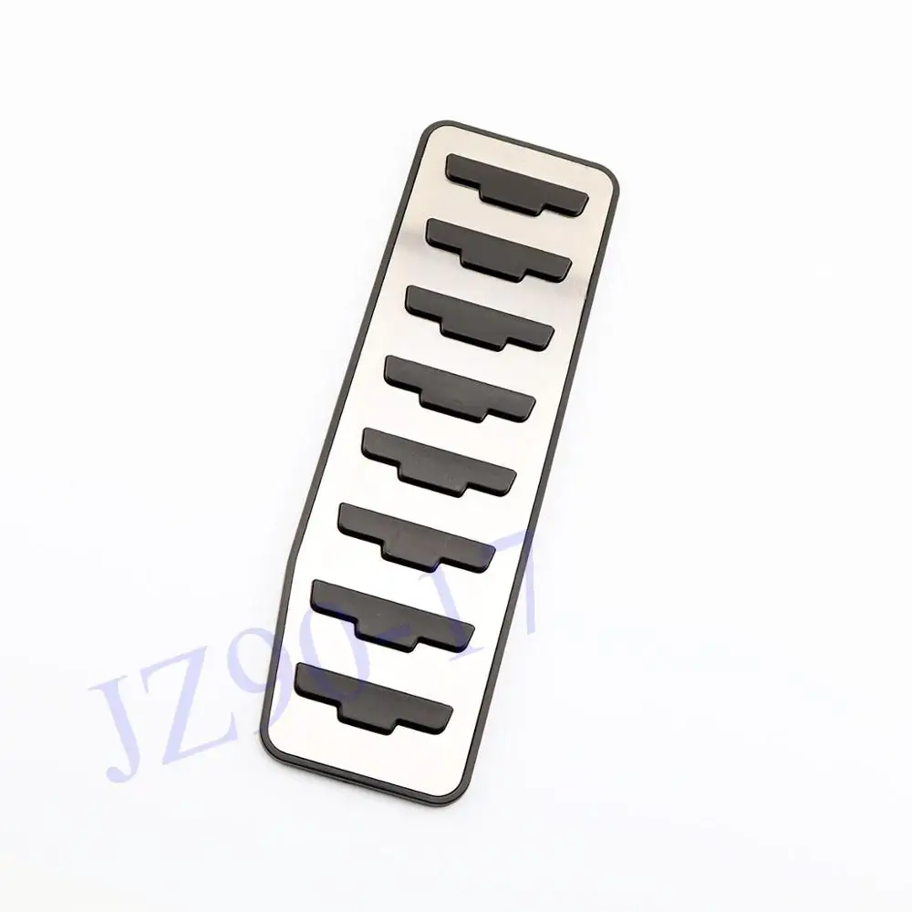 1pcs Rest Pedal Авто педаль тормоза наклейки подходят для Land Rover Discovery Sport Range Rover Evoque Jaguar XE XF F-Pace стильные накладки - Название цвета: 1pcs Rest Pedal