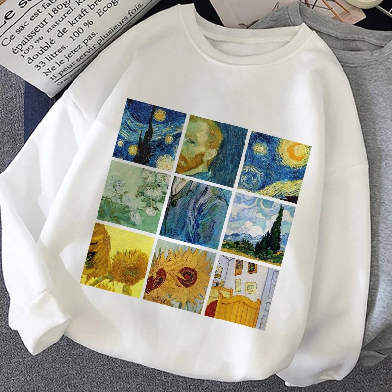 Michelangelo Hoody Graphic Print Moletom 2020 New Vintage Women Hoodies Harajuku Aesthetic Fashion Friends White Tops Sweetshirt