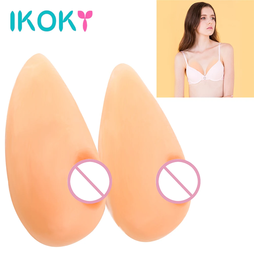 IKOKY 1 пара секс-игрушек имитация груди 36A B C 36D силиконовая искусственная клейкая