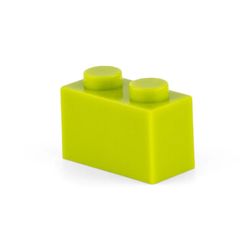 

Small particle building blocks, bulk accessories, assembling and inserting educational toys, basic 1*2 high bricks