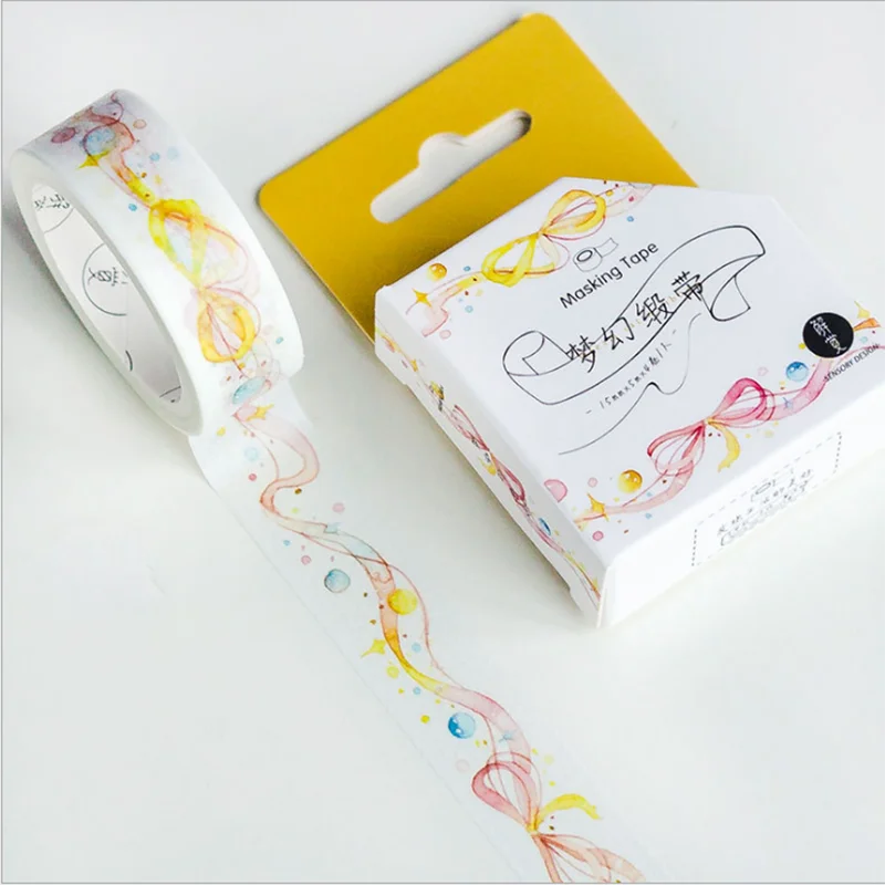 Мультфильм &quotфламинго&quot штук набор пальмовых листьев лента для декорации Washi