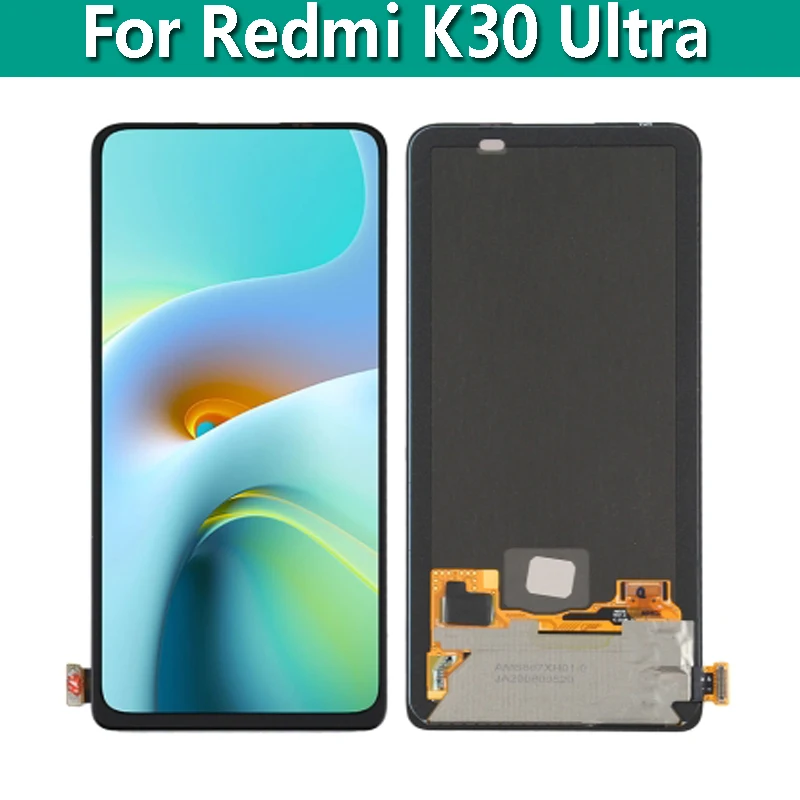 Pantalla AMOLED Original LCD, montaje de digitalizador con pantalla t&aacute;ctil de 6,67 pulgadas para Xiaomi Redmi K30 Ultra M2006J10C, piezas de repuesto-0