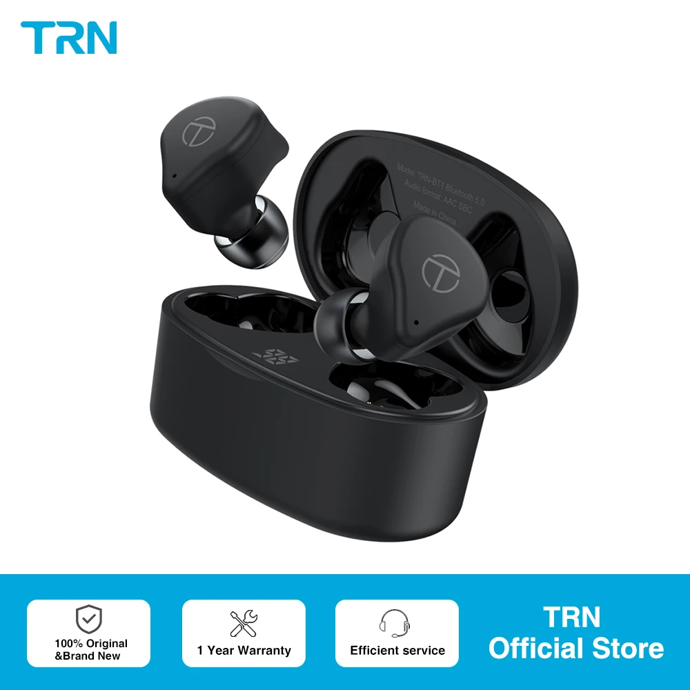 TWS-наушники TRN BT1 1DD + 1BA беспроводные Bluetooth-совместимые | Электроника