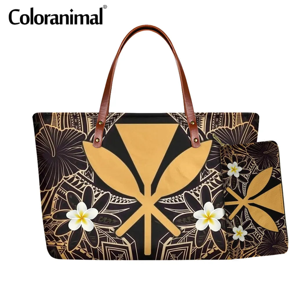 Женская сумка через плечо с принтом в виде разноцветных животных гавайская