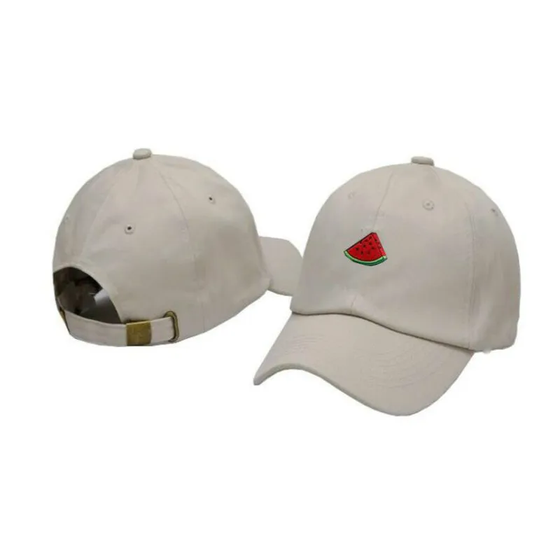 Бейсбольная кепка арбуза хип-хоп вышивка фрукты рэпер папа шляпа уличная Кепка