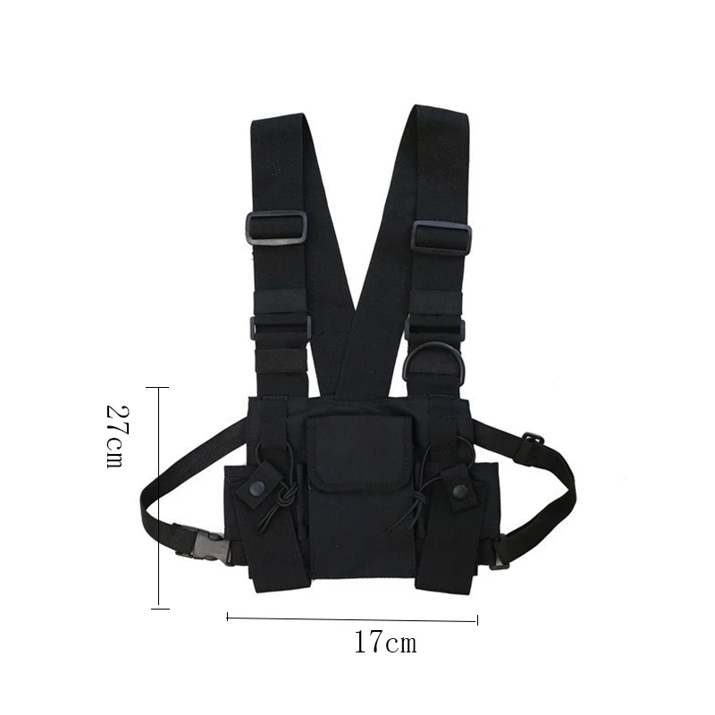 Детская нагрудная сумка уличная одежда для детей в стиле хип-хоп тактический