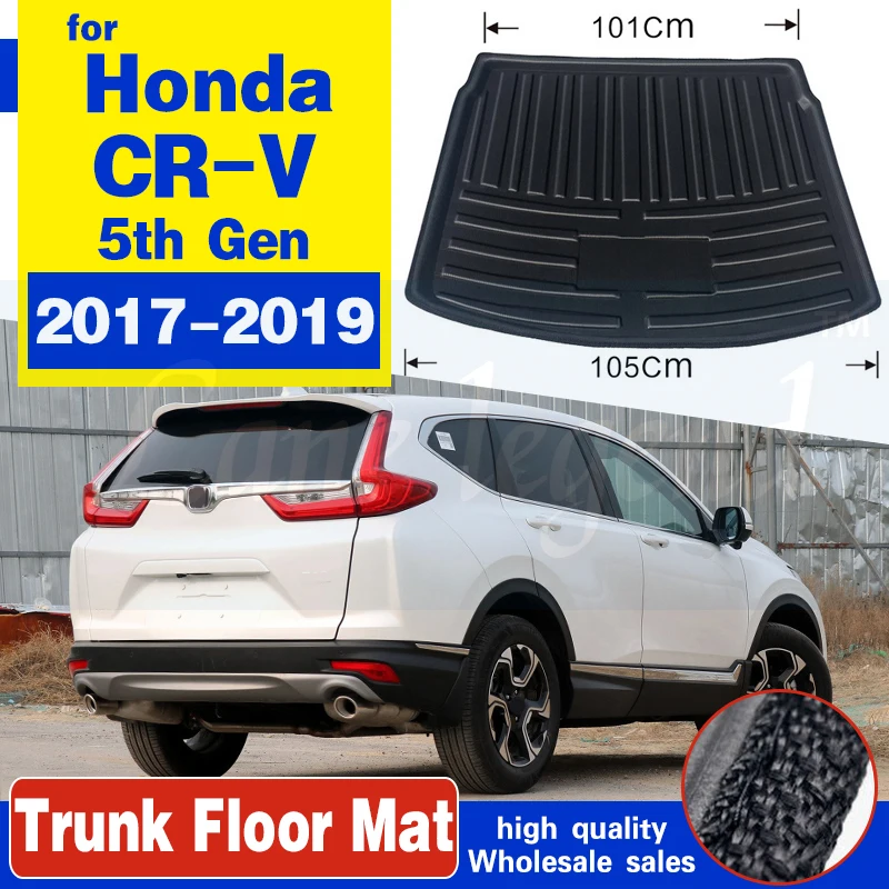 Для Honda CR V CRV 5 го поколения 2017 2018 2019 коврик для багажника Задняя подкладка