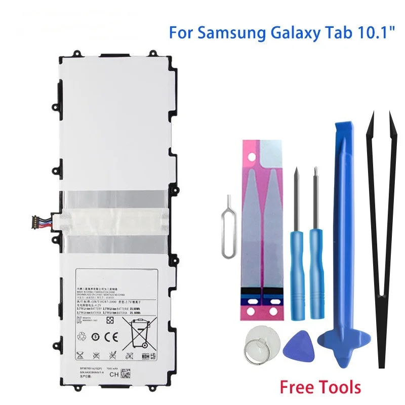 

Original Samsung Note 10.1 Tablet Battery For Samsung Galaxy Note 10.1" GT-N8000 N8005 N8010 N8013 N8020 P7500 P7510 P5100 P5113