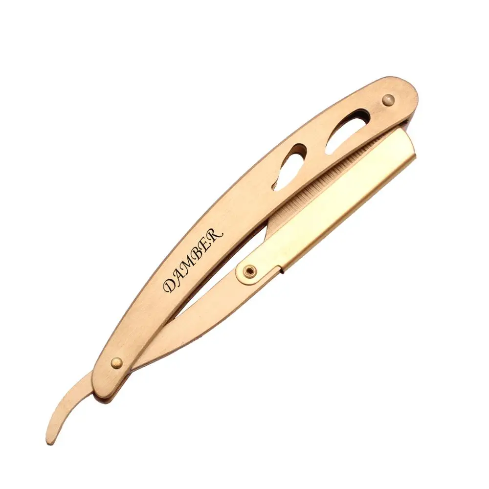 1 шт. профессиональный стальной складной бритвенный нож для удаления волос 14 х2 см