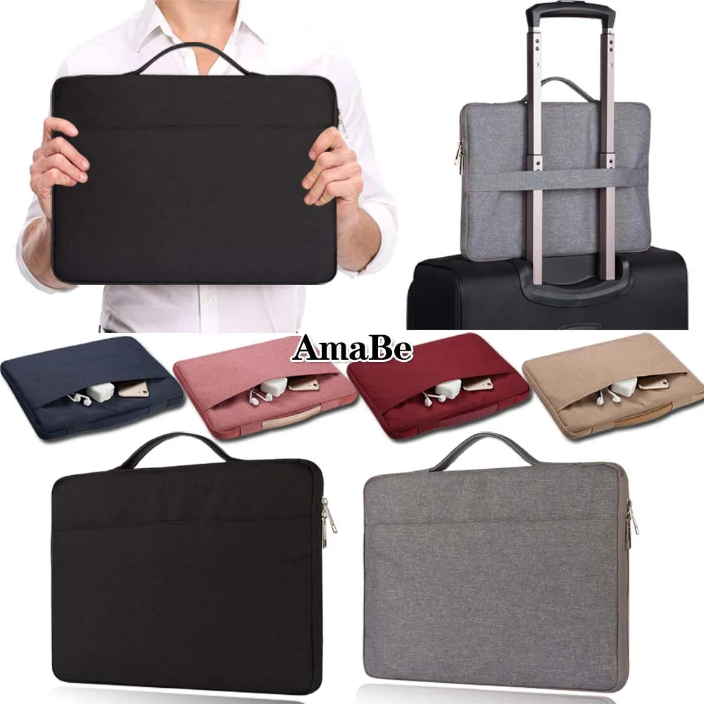 

Universal Laptop Bag Sleeve Case Protective HandBag Notebook Case for 11 12 13 14 15.6 Macbook Air Pro Microsoft Acer Asus Dell