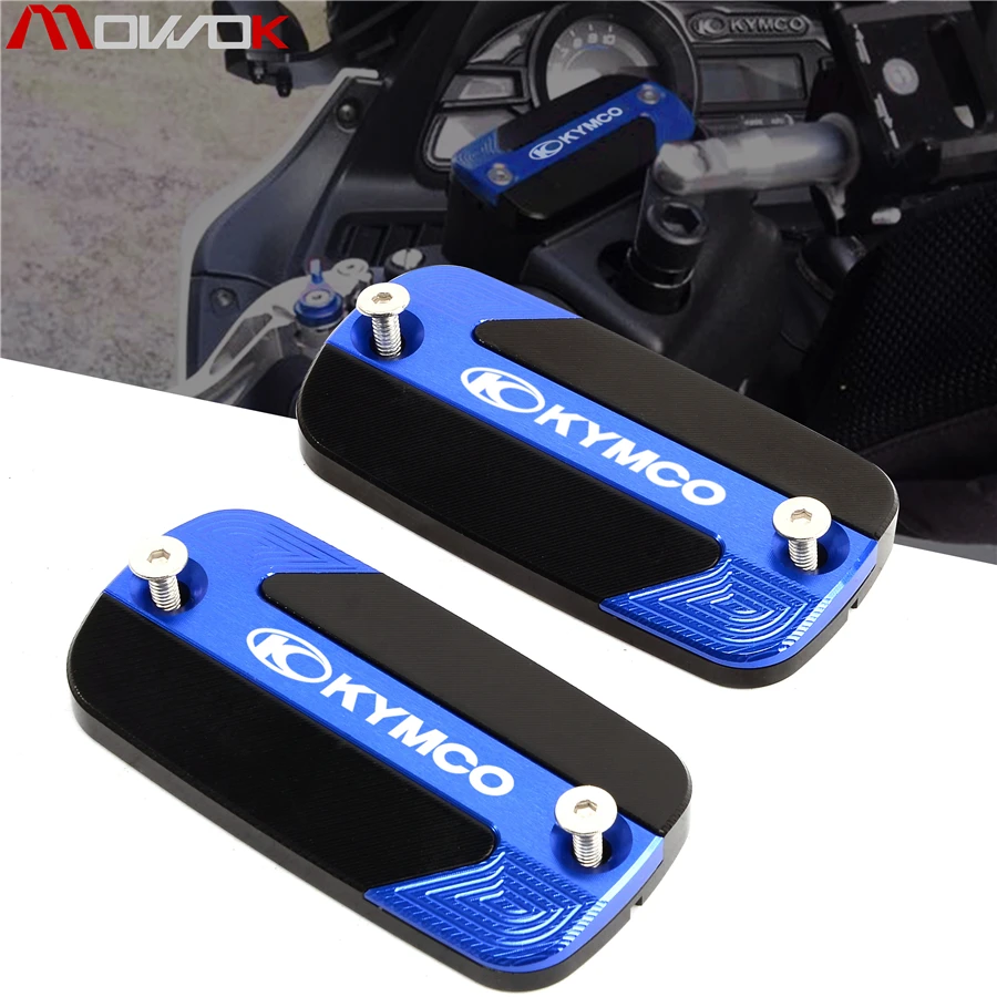 

For KYMCO DownTown DT 125 200 300 i 350 i XCITING 250 300 350 400 S 500 K-XCT Front Brake Reservoir Fluid Tank Cover Oil Cup Cap