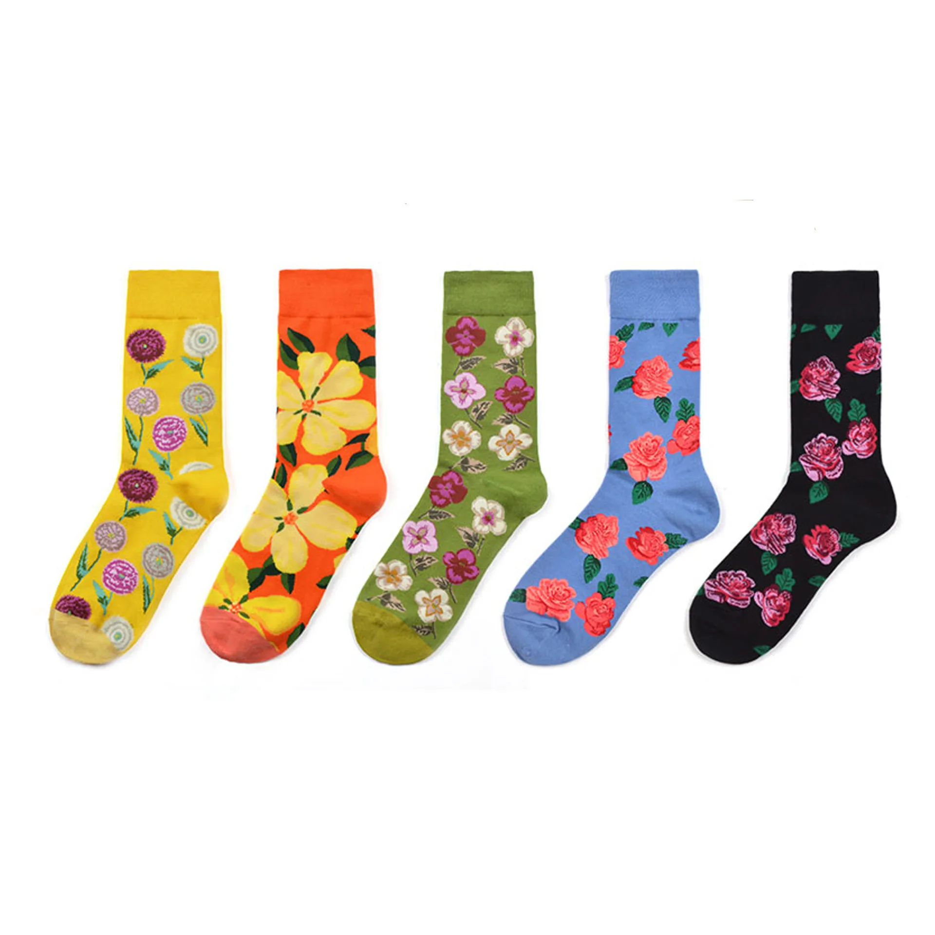 Яркие женские носки с вырезом лодочкой веселые креативные модные хлопковые