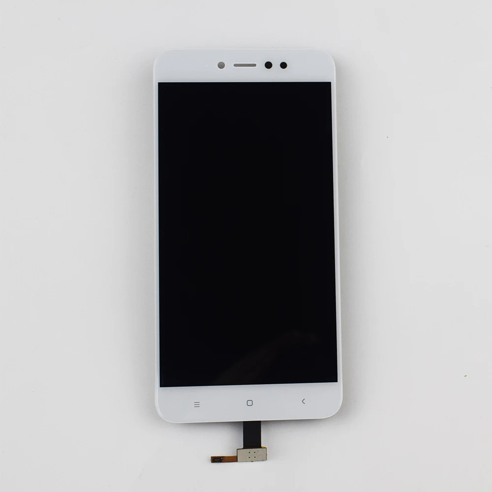 Для Xiaomi Redmi Примечание 5A Prime Note5A MDG6S ЖК сенсорный экран дигитайзер сенсорная стеклянная панель+ ЖК-дисплей модуль в сборе рамка