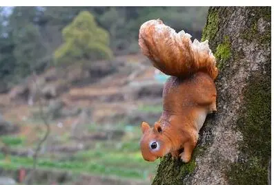 

Resin animal crafts Creative resin animal crafts Squirrel rat garden home decoration Animal High-end luxury Sculpture statue