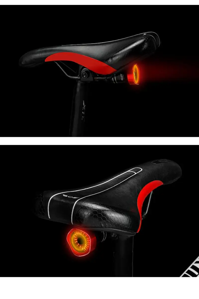 

Bicycle Tail Lamp Intelligent Tail Lamp Mountain Bike Induction Lamp Night Riding Road Bike USB Charging Riding Accessories