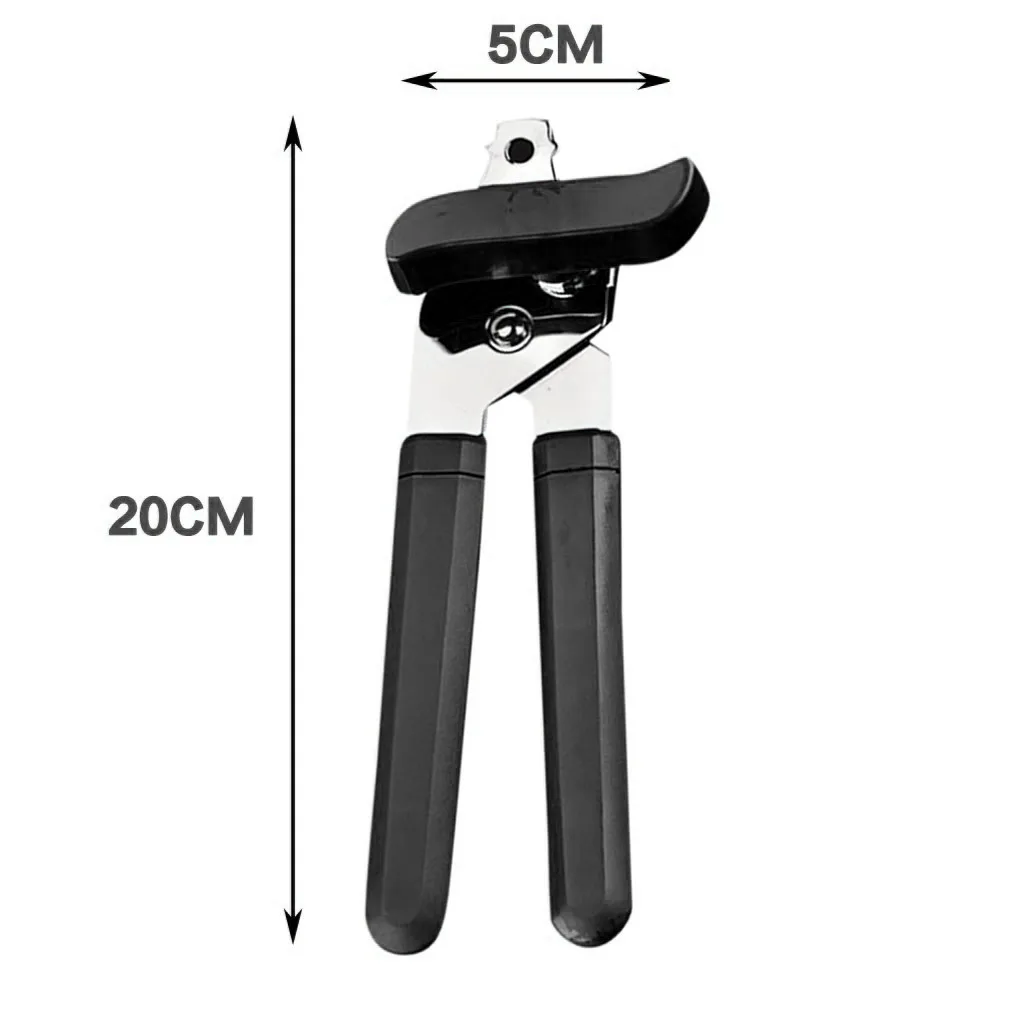 

Portable Can Opener Stainless Steel Screw Opener Handheld Manual Multipurpose Opener Canning Knife Can Opening Outdoor Tools #50