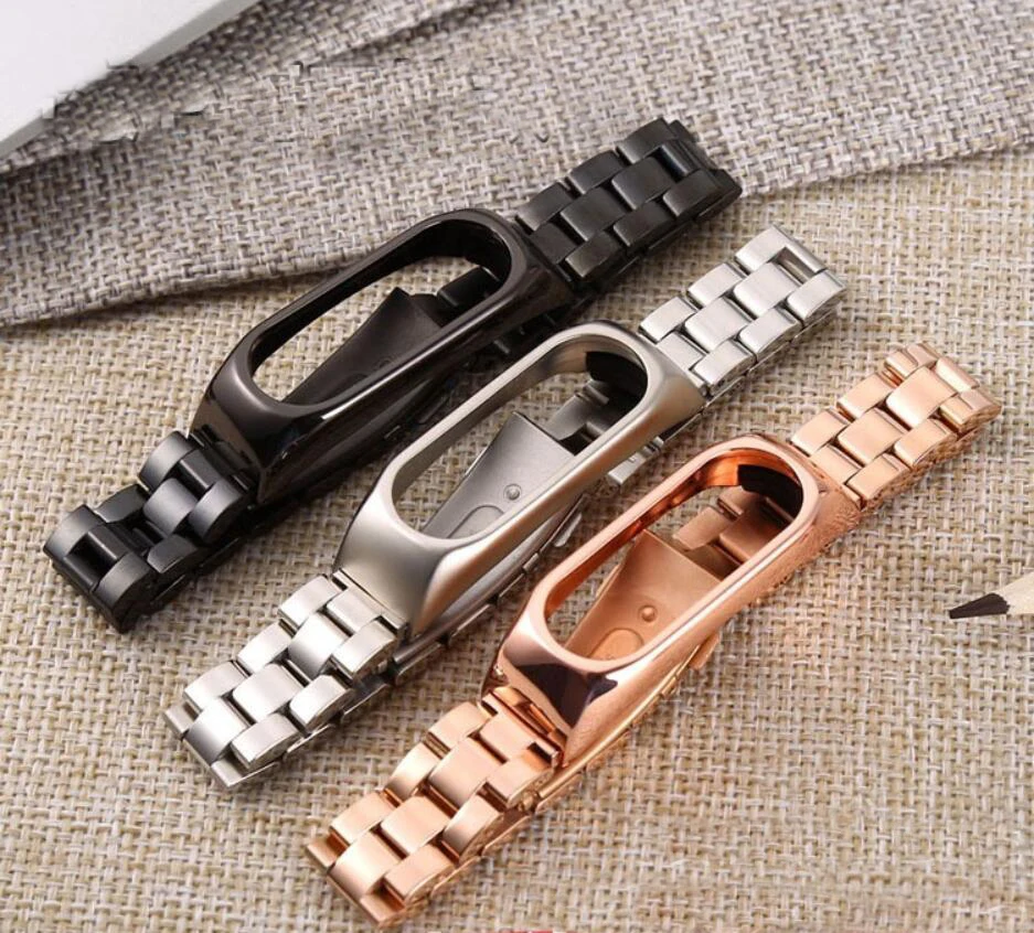 Ремешок для Xiaomi Mi Band 6 5 4 3 2 сменный металлический браслет 4|replacement strap|strap forstrap