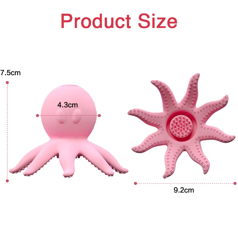 Вибратор для массажа сосков Стимулятор клитора секс-игрушки взрослых орального