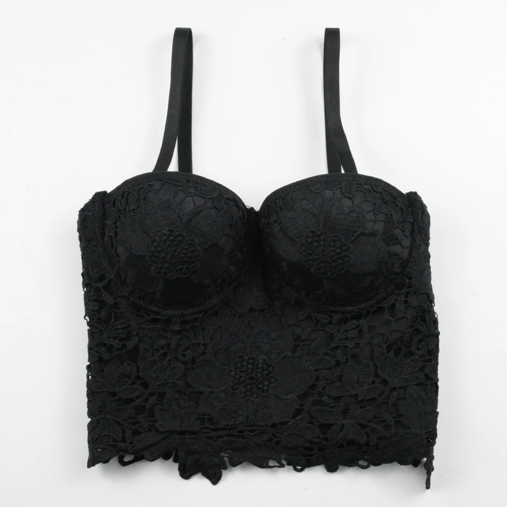 

New Women Sexy Designer Lace Tops Tops Ladies Trendy Night Club Crop Tops