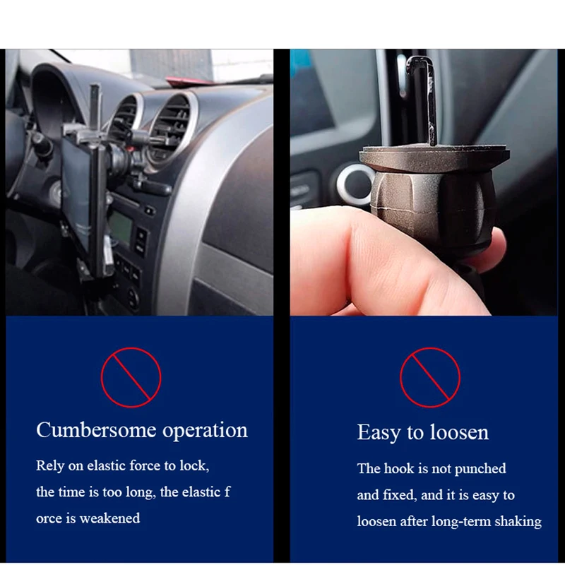 car air vent clip ball head phone holder base support magnetic suction gravity stands accessories car cellphone charger bracket free global shipping