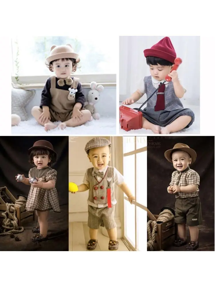 

Baby Girls Boys Photography Prop Clothes Toddler Birthday Photo Shooting Costume X5XE
