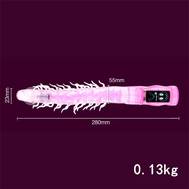 Силиконовый вибратор с шипами реалистичный фаллоимитатор вагинальный