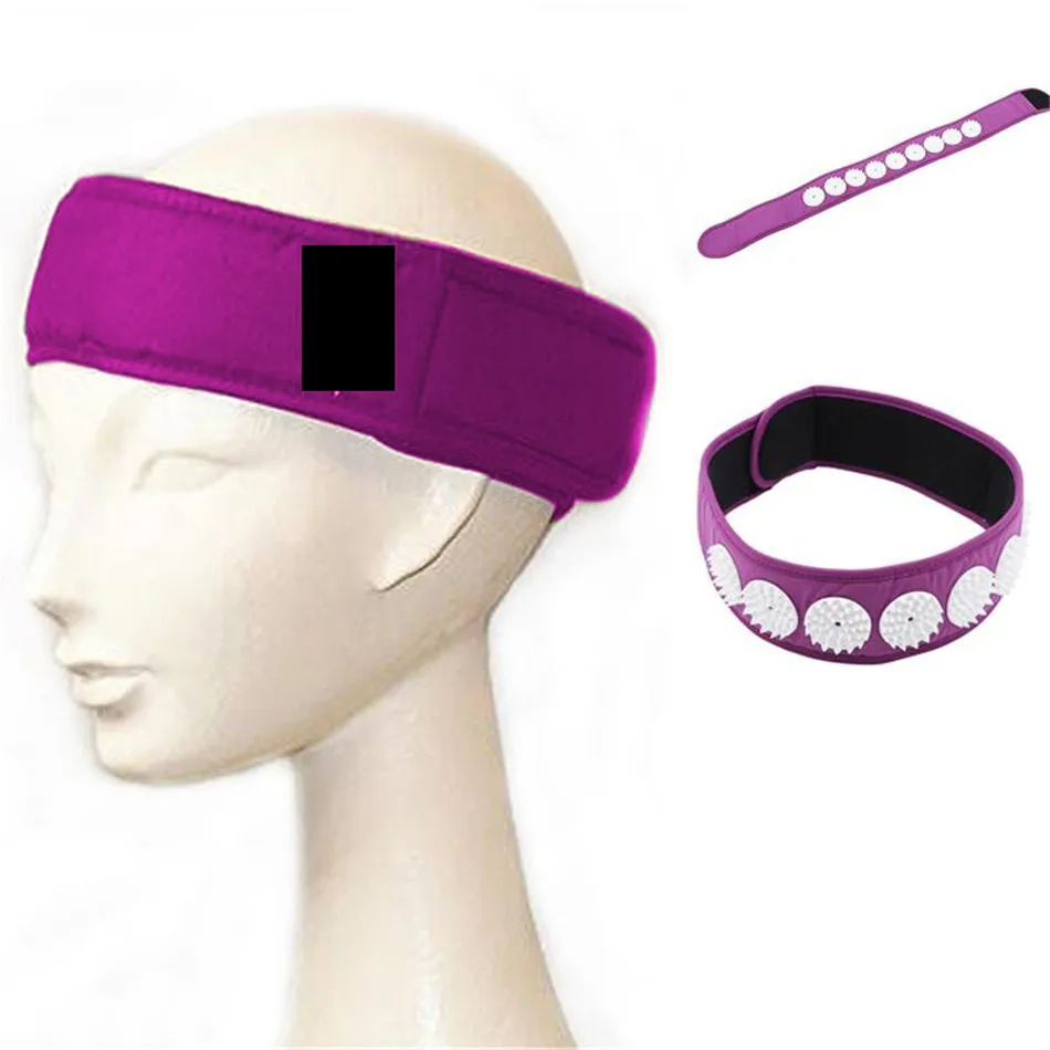 1 шт. акупрессуровая Массажная повязка на голову акупрессуры обертывания пояс