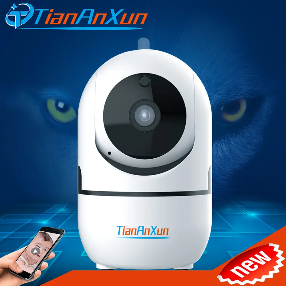 Tiananxun IP камера Wifi мини камера 1080P YCC365 облачная Домашняя безопасность Беспроводная Автоматическая слежение Wi-Fi CCTV камера видеонаблюдения s