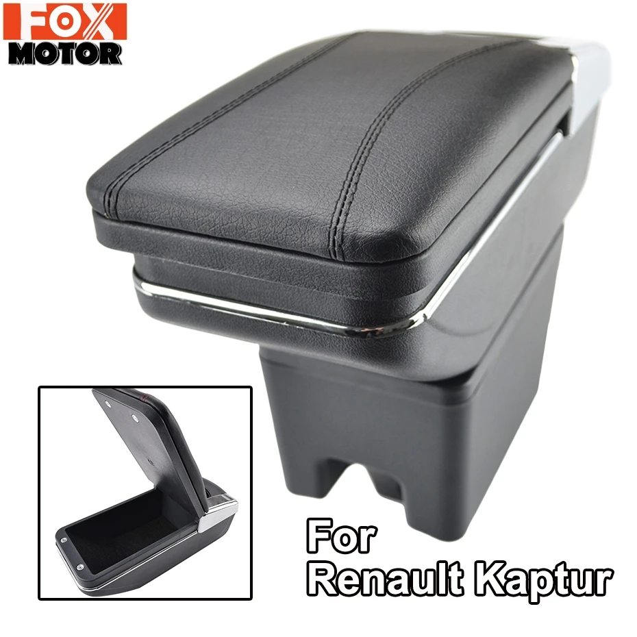 Подлокотник для Renault Captur I 2016 2018 подлокотник вращающийся ящик хранения украшение