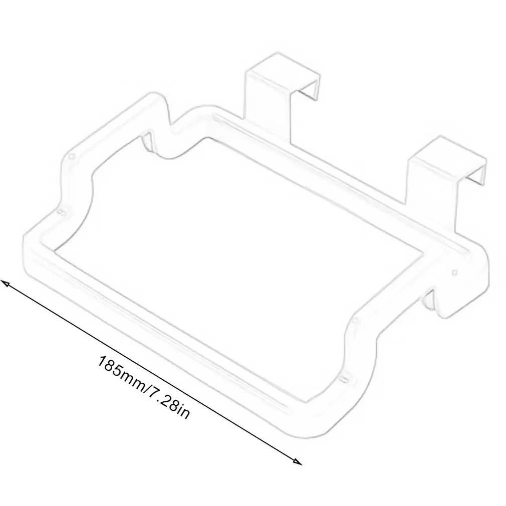 

Garbage Bag Holder Kitchen Door Back Plastic Bracket Kitchen Trash Storage Hanger Rubbish Hanging Racks