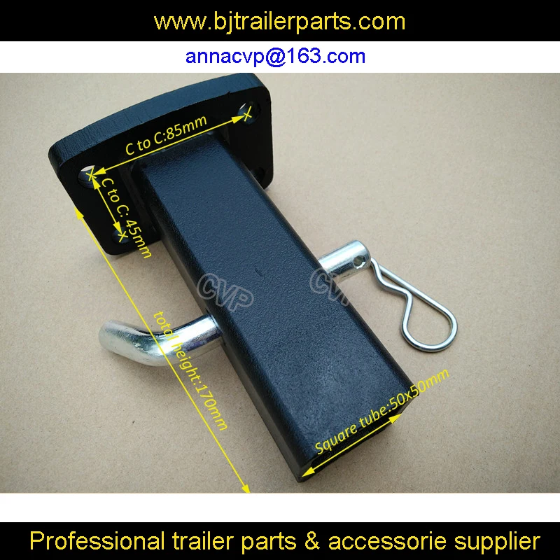 CVP прицеп буксирный крюк приемник сцепное устройство (адаптер) пластина