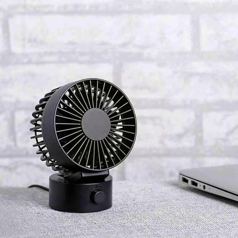 

1pcs Summer USB Fan Creative Mini USB Fan For Office Blower high-speed Home With Portable 2 Fans Double Blades Fans Beach S I5H8