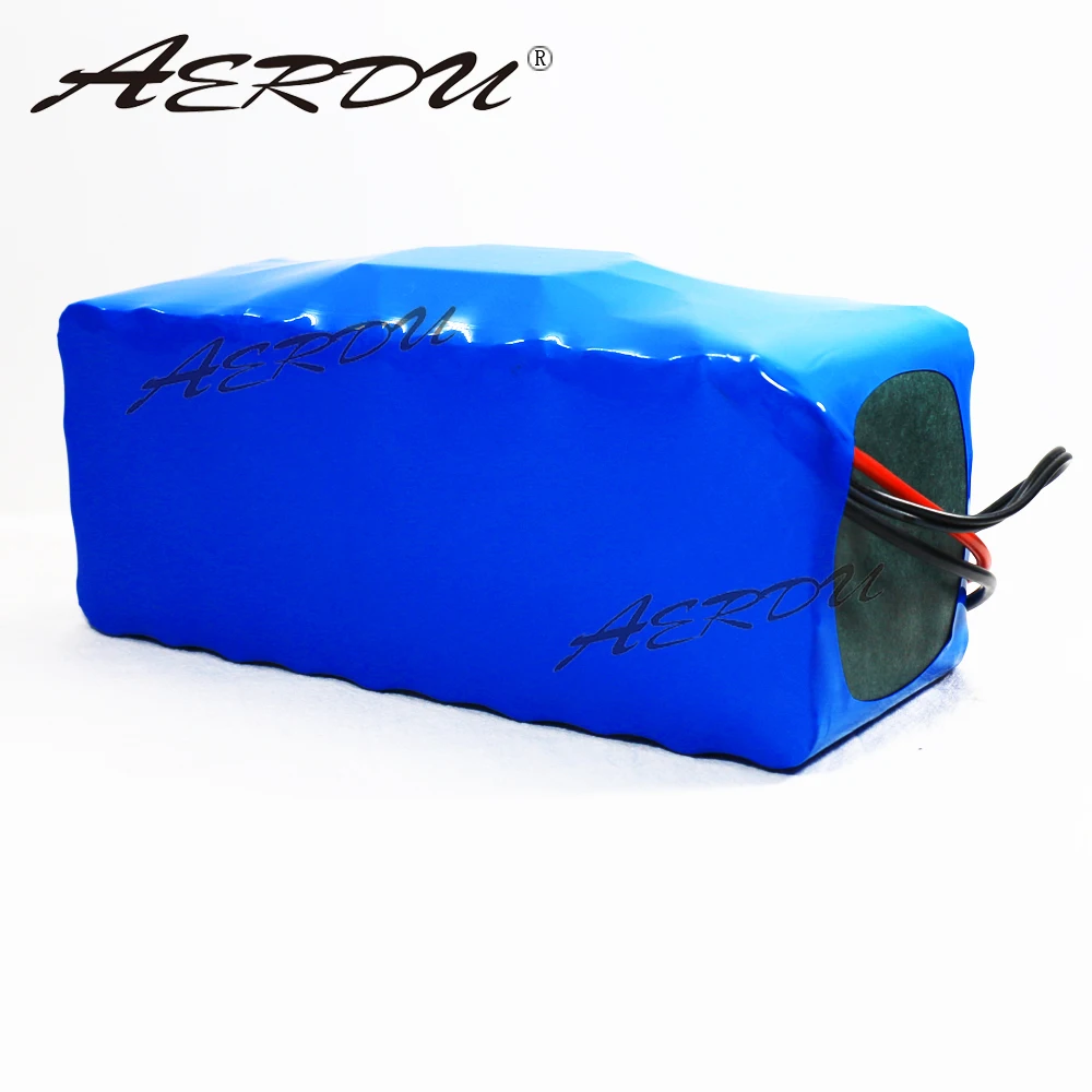 

AERDU 18650li-ion battery pack 36V 11.6Ah 10S4P 12Ah with 42V 2A charger 600W 450w for Fiido D1 D2 ebike Scooter Extended range