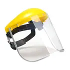 1x Прозрачная защитная шлифовальная маска для лица, защитная маска для глаз, защитная маска для лица на рабочем месте
