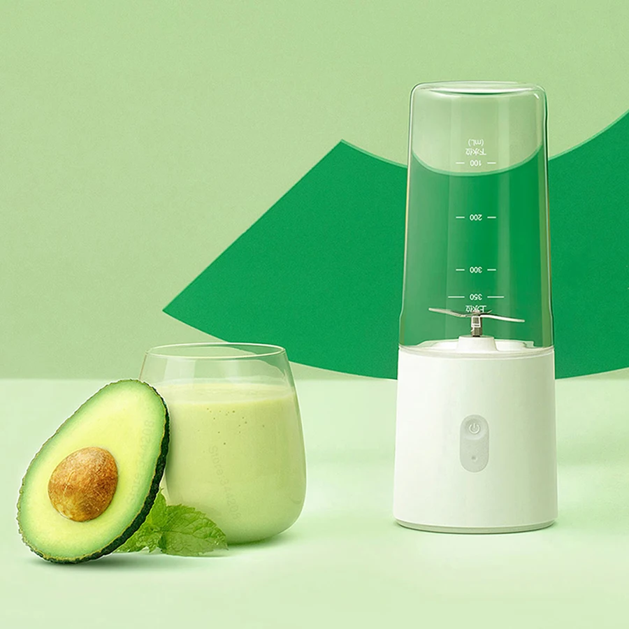 XIAOMI MIJIA mini Blenders Small Portable charging Juicer Fruit Cup Food Processor Electric Kitchen Mixer Quick Juicing 350ML | Бытовая