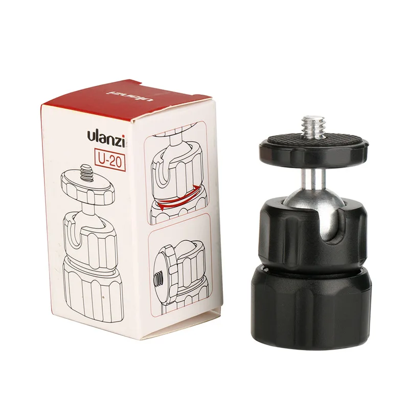 Ulanzi Mini 1/4 &quotштатив с шаровой головкой 360 градусов поворотные шариковые головки
