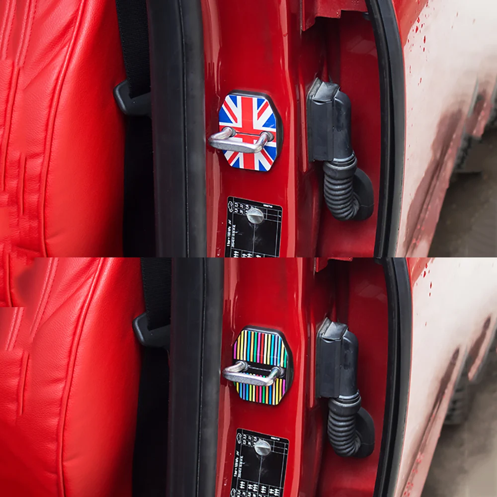 2 шт./лот замок двери защелка крышка пряжка Анти ржавчина для MINI COOPER S хэтчбек Clubman