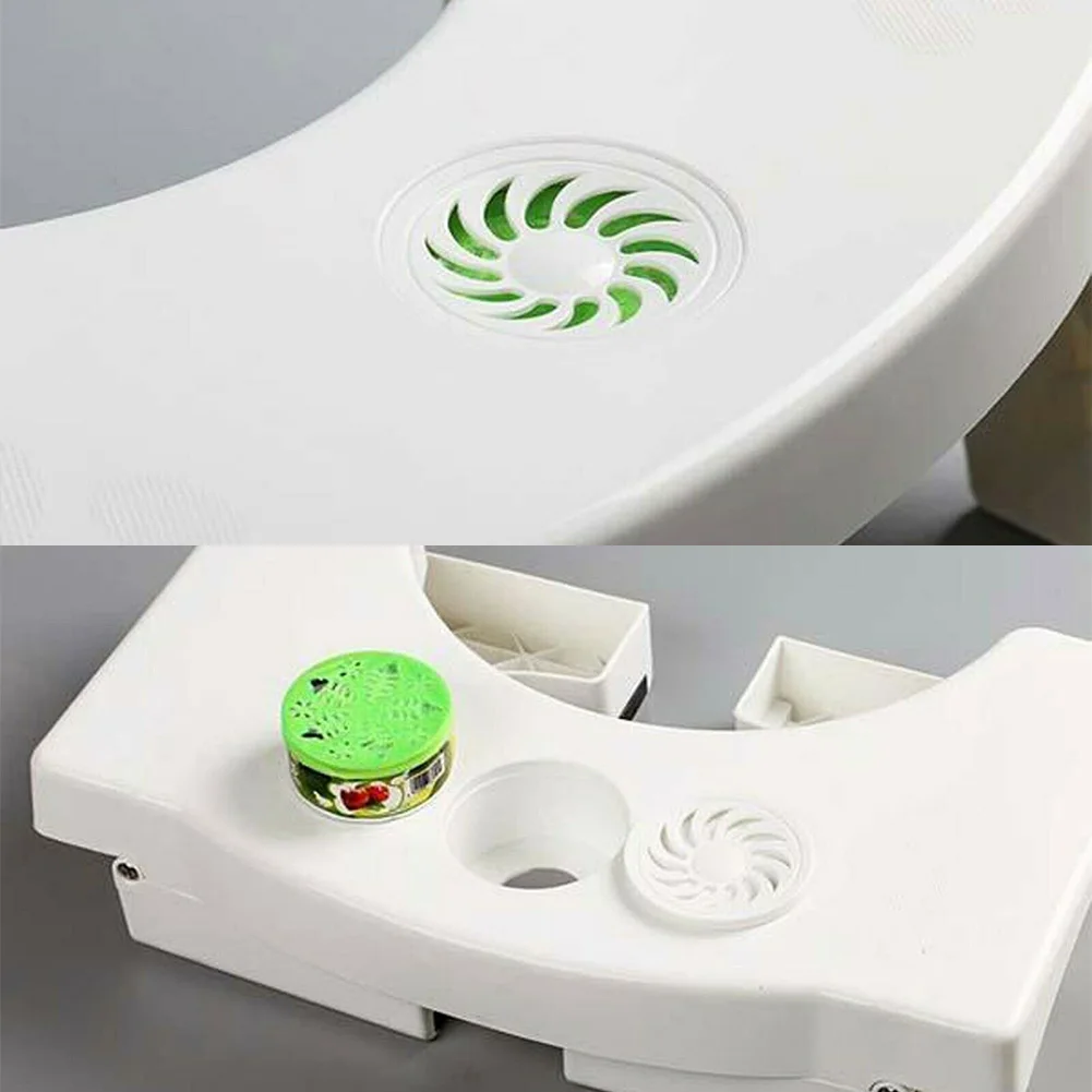 

Folding Multi-Function Toilet Stool Portable Step for Home Bathroom L23